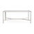 Brown Jordan Brown Jordan Venetian 26" x 43" Coffee Table, Dove frame For Sale - Image 4 of 11