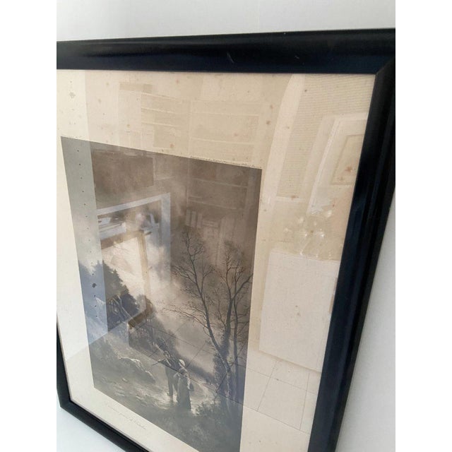 James Walter Gozzard, Landscape, 1910, Lithograph, Framed For Sale - Image 3 of 12