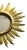 Elegant sunburst mirror in carved and gilded wood, made around 1960. Retaining its original gilding, it boasts a superb...