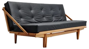 Diva Daybed Sofa attributed to Poul M. Volther for Gemla, Denmark, 1959