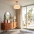 Modern Nova of California Semi Flush Modern Light Fixure - Kitchen & Dinning Ceiling Light, Dimmable, Lucite Shade For Sale - Image 3 of 5