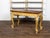 English 1800s Giltwood Console Table with Mahogany Top and Vitruvian Scrolls For Sale - Image 11 of 12