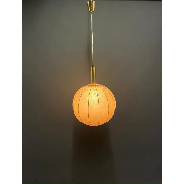 Cocoon Suspension Light, 1970s For Sale - Image 3 of 11