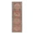 Vintage Turkish Kars Gallery Runner With Muted Red, Taupe, and Soft Teal For Sale