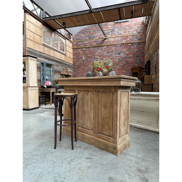 1950s Solid Oak Bar, 1950s For Sale - Image 5 of 14