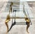 La Barge Brass Dining Table Desk 1970s For Sale - Image 12 of 16