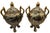 Vintage Royal Satsuma Style Lidded Cachet Pots - A Pair For Sale - Image 11 of 12