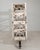 White Patinated Bakery Rack on Wheels, Antique, France, Early 20th Century For Sale In Greensboro - Image 6 of 10