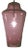 Lavra Pendant Light from the Versuvius Collection in Rose Quartz For Sale