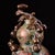 Vintage Cloisonne Enamel Gourd Vase – 8.3" Auspicious Double Gourd Sculpture For Sale In Los Angeles - Image 6 of 9
