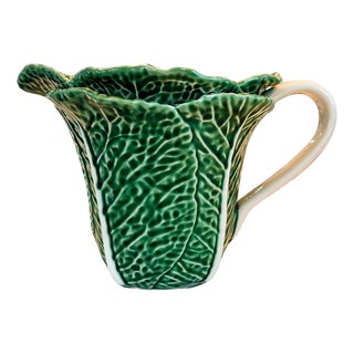 Bordallo Pinheiro Cabbage Pitcher For Sale