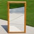 Drexel "Consensus" Collection | Solid Pecan Wood Wall Mirror | Large 45.5 X 25.5 | Mid Century Modern | Vintage For Sale - Image 9 of 10