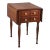 20th Century Early American Style Cherry Drop Leaf Side Accent Table For Sale