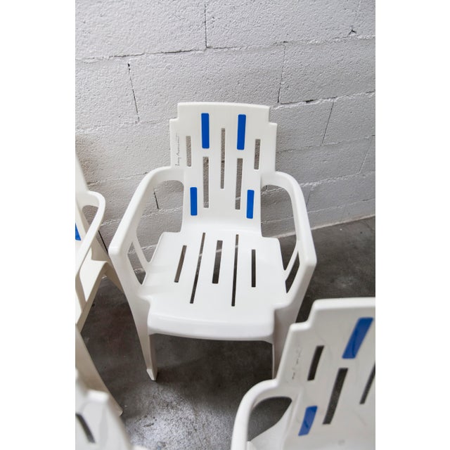 Plastic Mambo Armchairs from Stamp, 1990, Set of 6 For Sale - Image 7 of 18