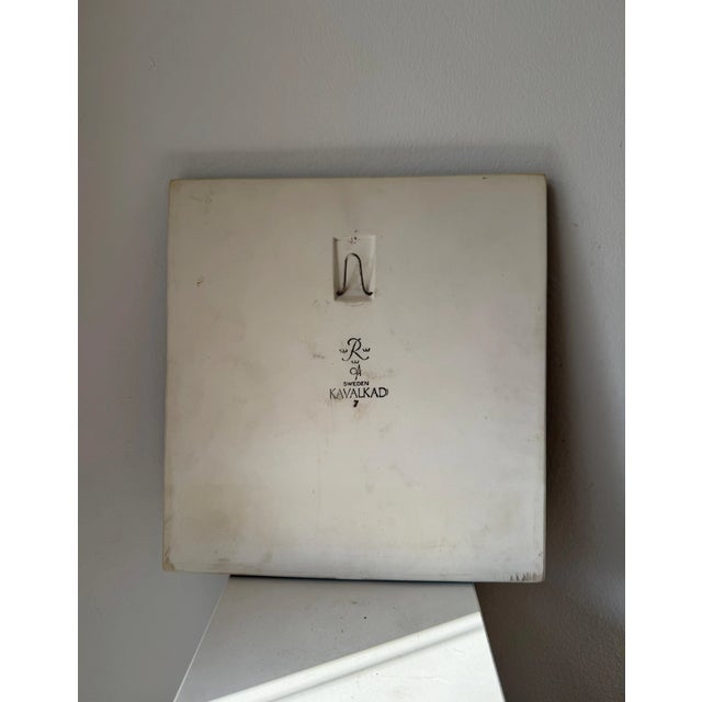 Wall Relief by Olle Alberius for Rörstrand, 1960s For Sale - Image 6 of 7