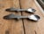Vintage Fish-Shaped Salad Servers | Nautical Metal Serving Set For Sale - Image 4 of 10
