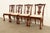 English Baker Furniture Style Chippendale Carved Mahogany Dining Chairs, Set of Four For Sale - Image 3 of 14