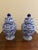 Maitland - Smith Chinoiserie Blue and White Porcelain Ginger Jars, Pair For Sale - Image 4 of 6