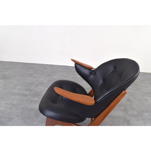 Mid-Century Modern Model 33 Lounge Chair from Carl Edward Matthes, 1950s For Sale - Image 12 of 13
