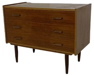 Scandinavian Teak Chest of Drawers, 1950s
