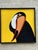 Vintage Framed Toucan Textile Art For Sale - Image 11 of 12