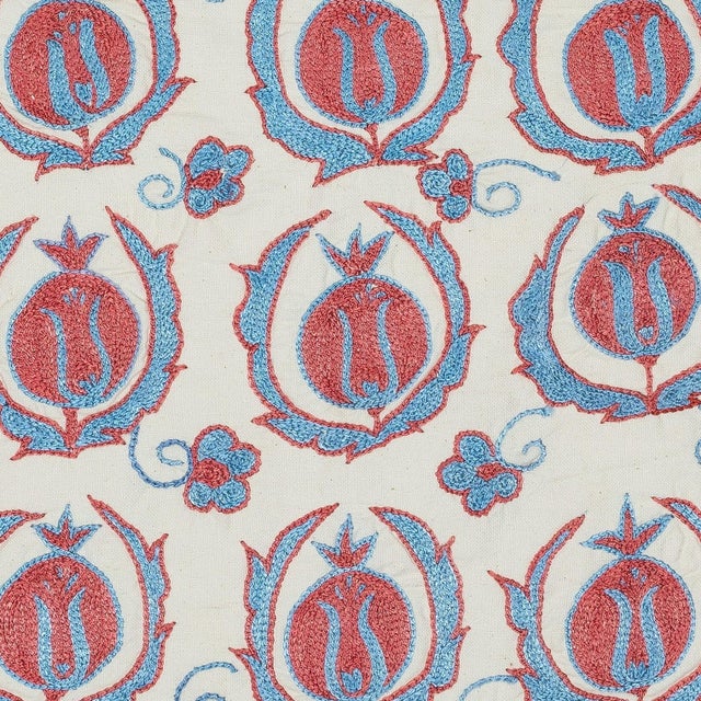 New Hand-Embroidered 100% Cotton Cushion Cover – Authentic Uzbek Textile Art Bring a touch of Central Asian heritage to...