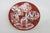 Hand Painted Porcelain Plates Set of 3 Made in Japan Geisha Floral Motif 4945b For Sale - Image 10 of 11
