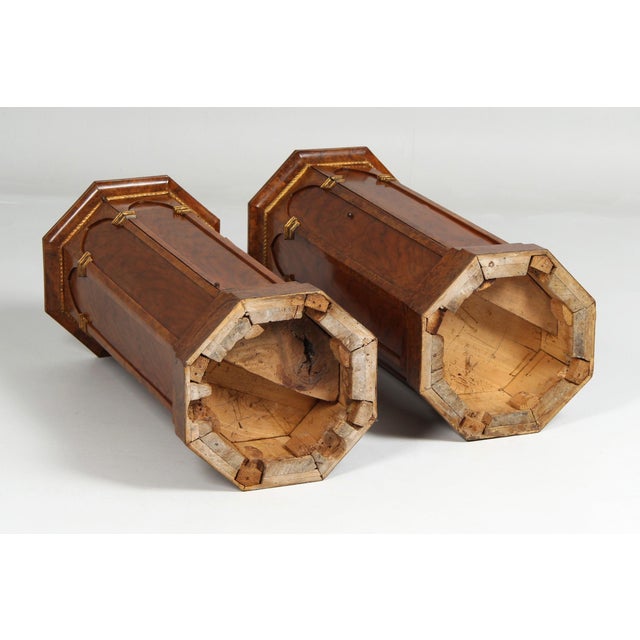 Neo-Gothic Pedestals, 1800s, Set of 2 For Sale - Image 15 of 16