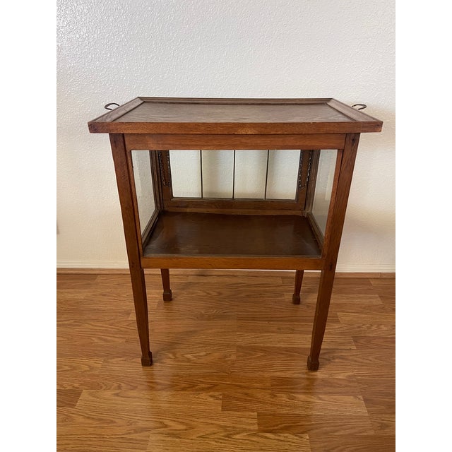 Mid 19th Century 19th Century Dutch Tea Display Cabinet For Sale - Image 5 of 17