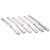 Lunch Knives in Sterling Silver and Stainless Steel by Evald Nielsen, 1930s, Set of 6 For Sale - Image 6 of 6