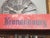 Industrial Vintage Red Metal Trade Sign, 1970s For Sale - Image 3 of 9