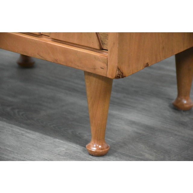 1960s Mid Century Modern Walnut Nightstand For Sale In Boston - Image 6 of 8