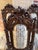 Wood Set 6 Antique French Dining Chairs Renaissance Carved Oak Black Forest C1880 For Sale - Image 7 of 18