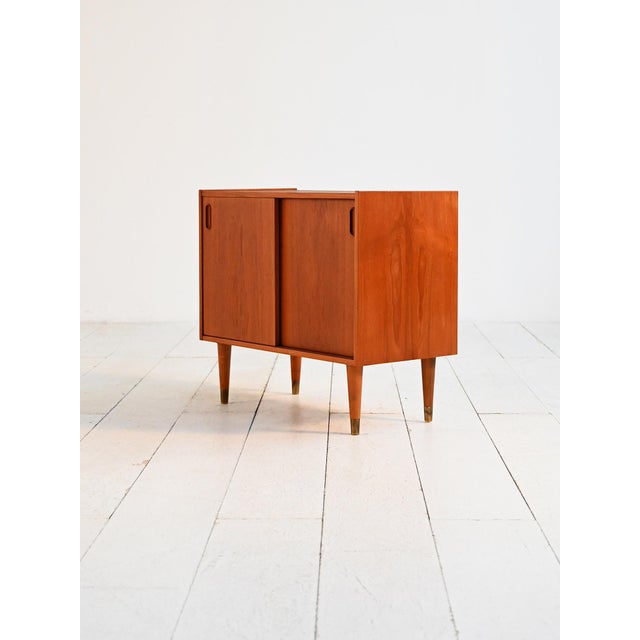 1950s Mid-Century Scandinavian Teak Cabinet, 1950s For Sale - Image 5 of 10