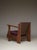 Art Deco Dutch Lady Armchair in Oak, 1920s For Sale - Image 12 of 18