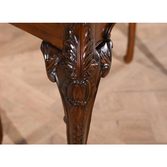 Niagara Furniture Mahogany Game Table For Sale - Image 10 of 11