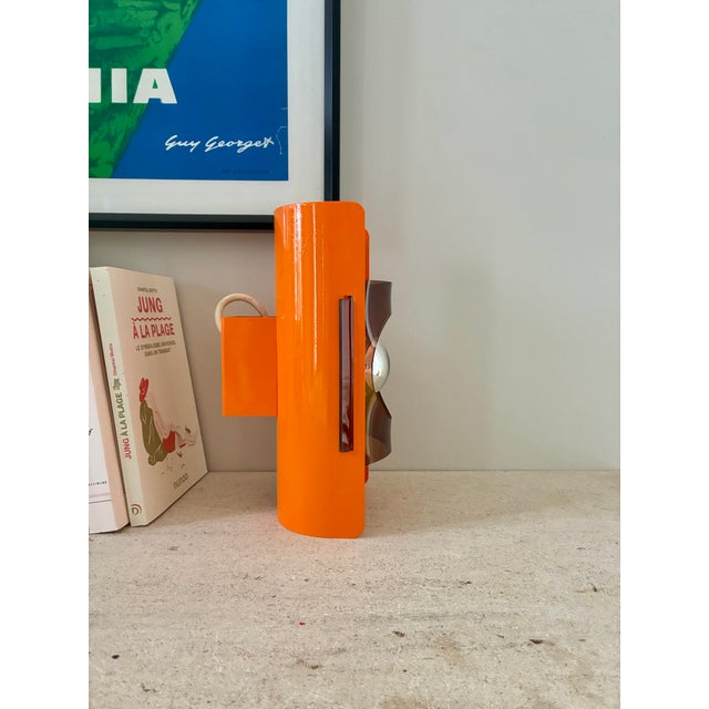 Vintage Wall Light in Metal and Acrylic Glass, 1960s For Sale - Image 4 of 5