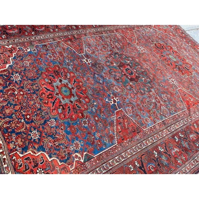 Vintage Afshar Rug, 1990s For Sale - Image 12 of 18