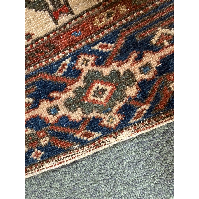 3ft 9in X 5ft 9in Hamadan Iranian Area Rug For Sale - Image 10 of 11