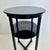 A pair of Vienna Secession oval two-tier side tables from the "Fledermaus" series designed by Josef Hoffmann (1870-1956)....