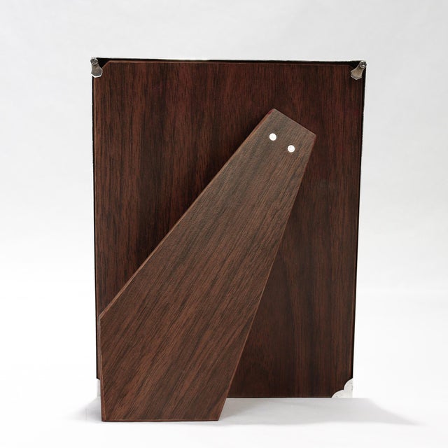 Cartier Vintage Cartier Engraved Sterling Silver Art Deco Style Picture or Photo Frame For Sale - Image 4 of 18