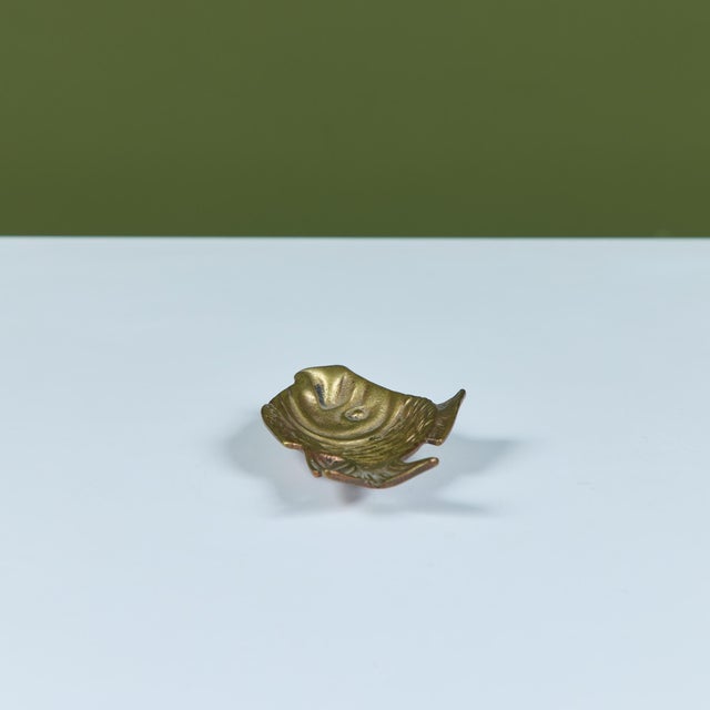 Brass Japanese Fish Dish For Sale - Image 9 of 13