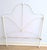 Antique Cast Iron Twin Bed Frame White For Sale In Raleigh - Image 6 of 13