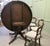 Wood Large Centre Dining Table and Chairs, 1900s, Set of 9 For Sale - Image 7 of 8