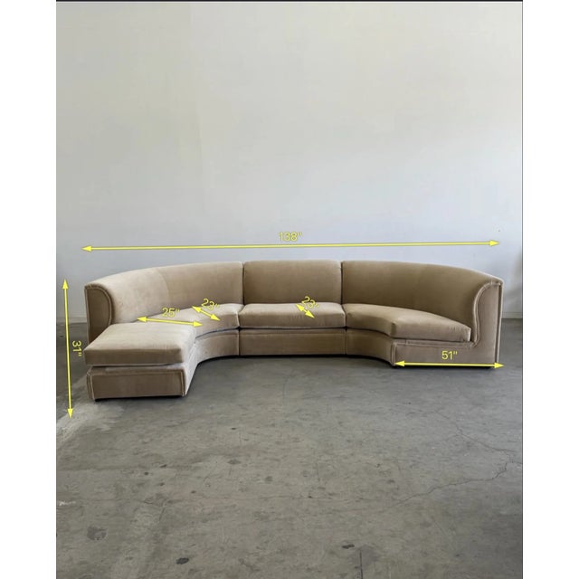 Abruzzo Sectional - Compact Version For Sale - Image 14 of 16