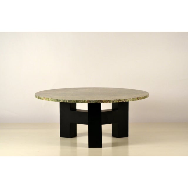 Round 'Upsilon' Coffee Table by Design Frères For Sale - Image 12 of 12