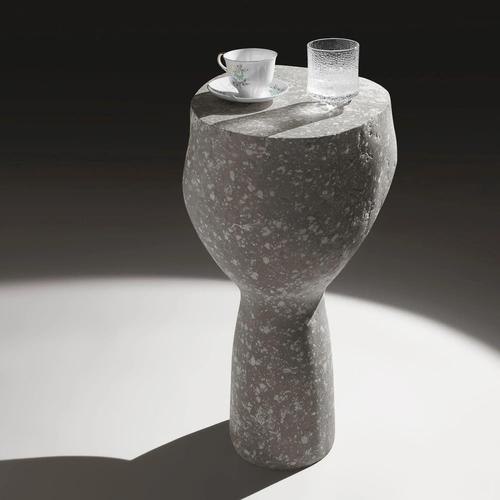 Concrete Sculptural Side Table by Donatas Žukauskas For Sale - Image 6 of 14