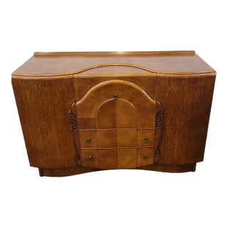 Antique Art Deco Cocktail Cabinet Bar Beautility Company Europe Dry Bar For Sale