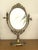 Antique Swivel Table Mirror in Gilt Brass, France, 1950s For Sale - Image 3 of 7