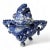 Asian Style Extremely Rare Early 20th Century Hand-Carved Lapis Lazuli Chinese Dragon Censer For Sale - Image 4 of 12